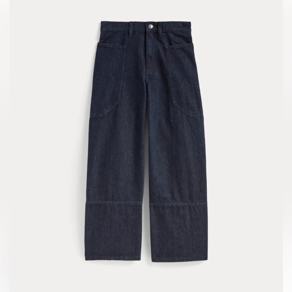 Everlane Gardener Cropped Jeans - Dark Rinse